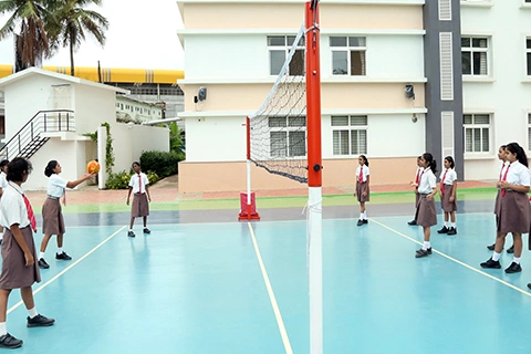 Students in Montessori class