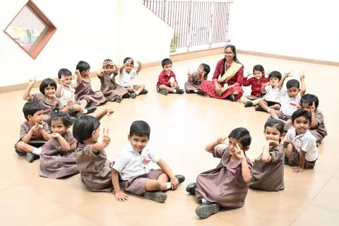 kindergarten students