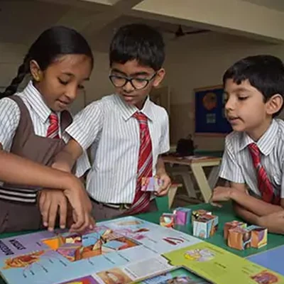 Students Participating in Group Learning Activities